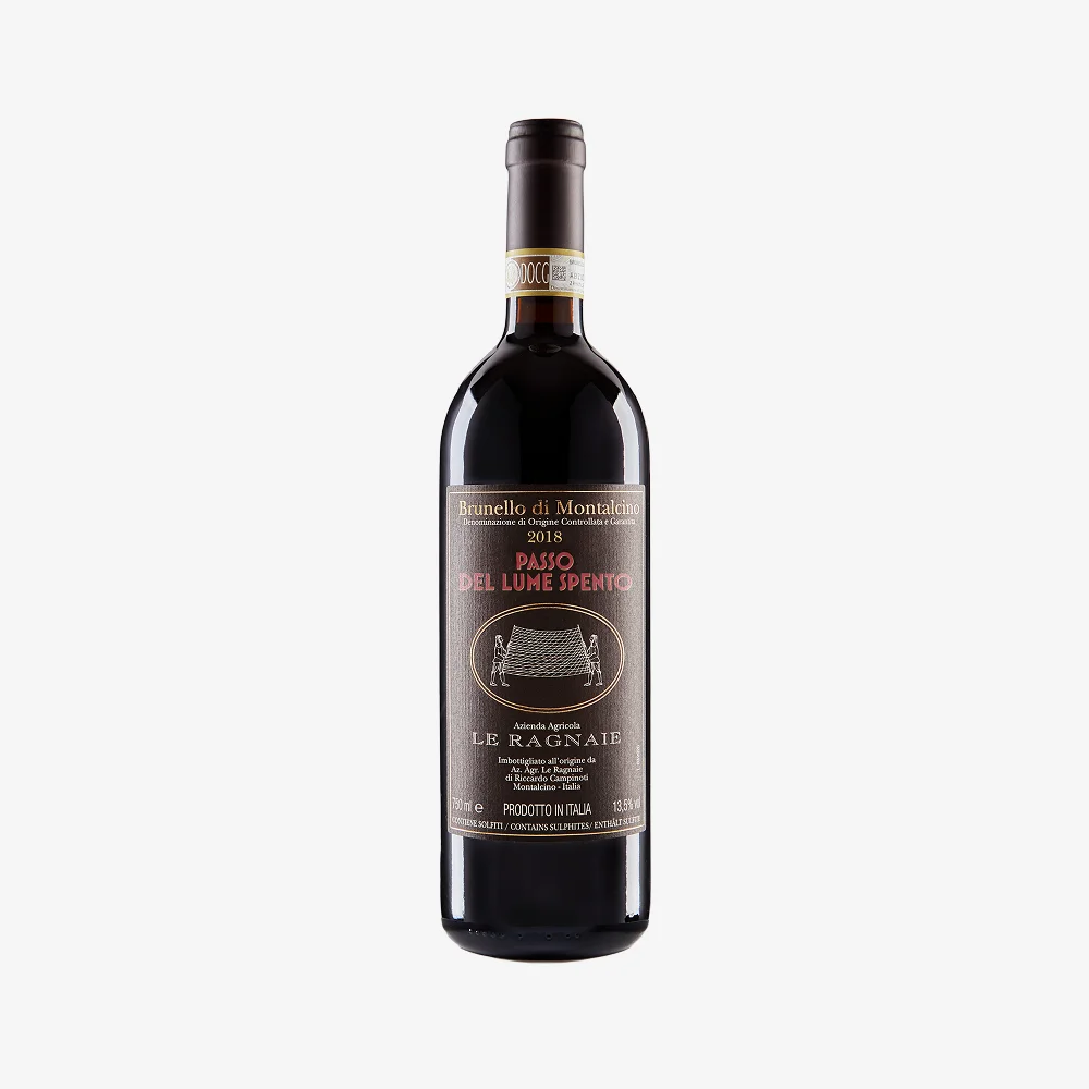 Le Ragnaie Brunello Di Montalcino Passo Del Lume Spento DOCG 2018